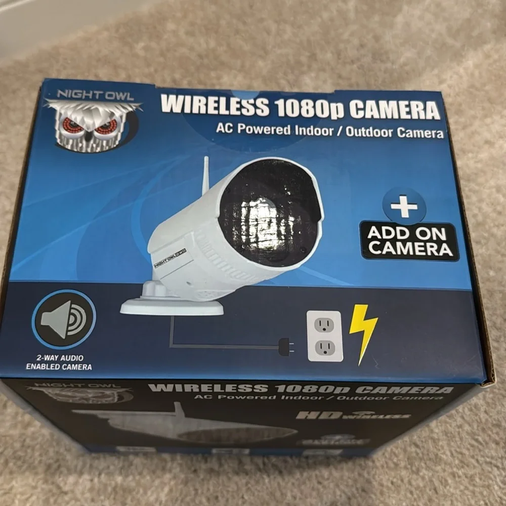Night Owl Security Wireless 1080p HD Add-on/Stand Alone Camera BRAND NEW IN BOX